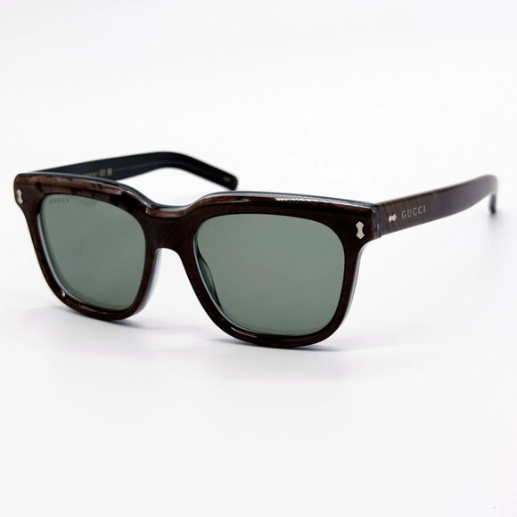 NEW GUCCI SUNGLASSES MEN HAVANA BROWN EYEWEAR GUCCI GG1523S 003